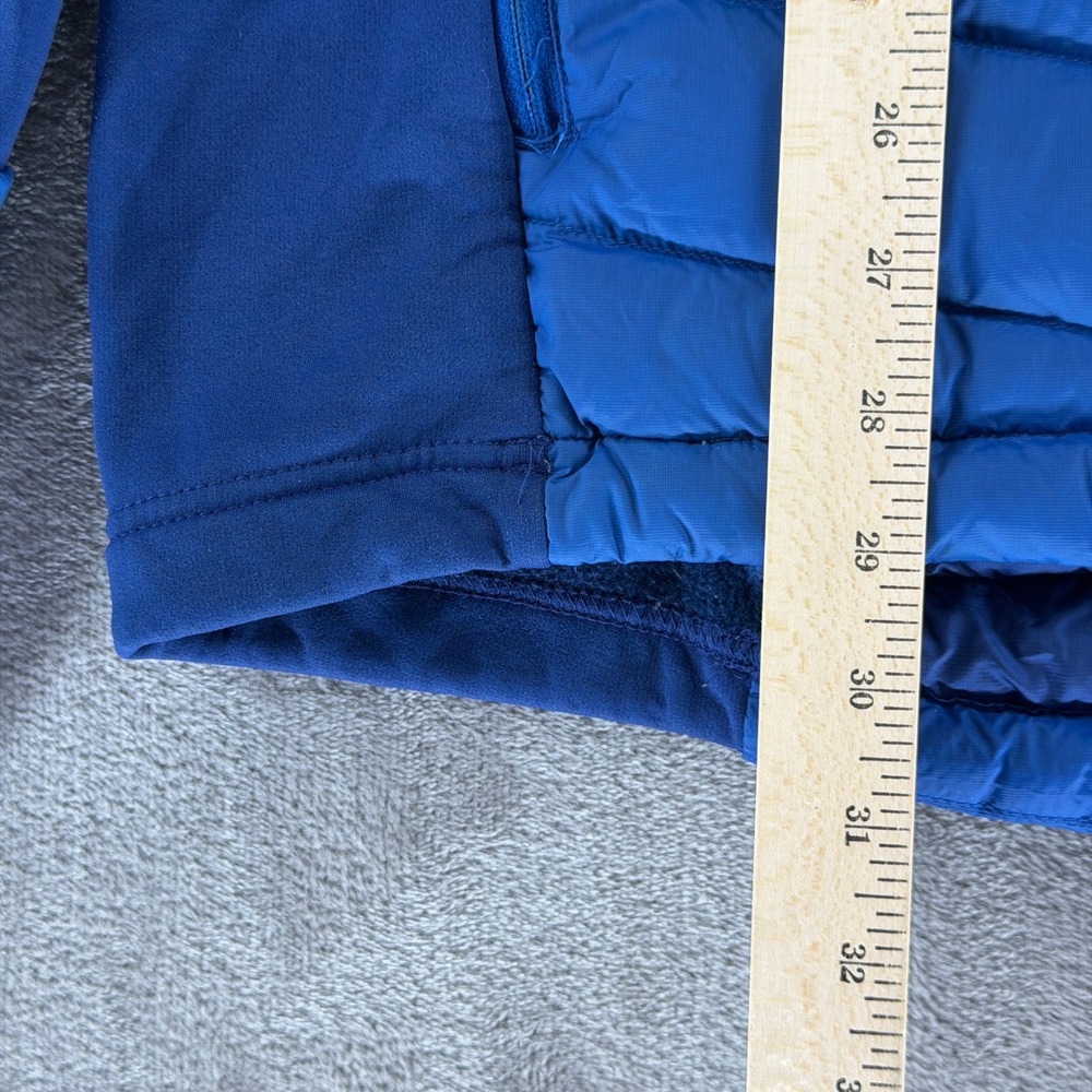 Helly Hansen Jacket Mens 2XL Verglas Hooded Hybrid Insulator Blue EUC - Picture 6 of 11